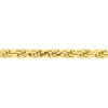 Bracelet femme - Maille corde - Or 18 Carats - Largeur 2.3 mm - vue V2