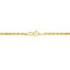 Bracelet femme - Maille corde - Or 18 Carats - Largeur 2.3 mm - vue V4
