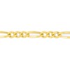 Bracelet Mixte 18 cm - Cheval Aterné - Or 18 Carats - Largeur 2.5 mm - vue V2