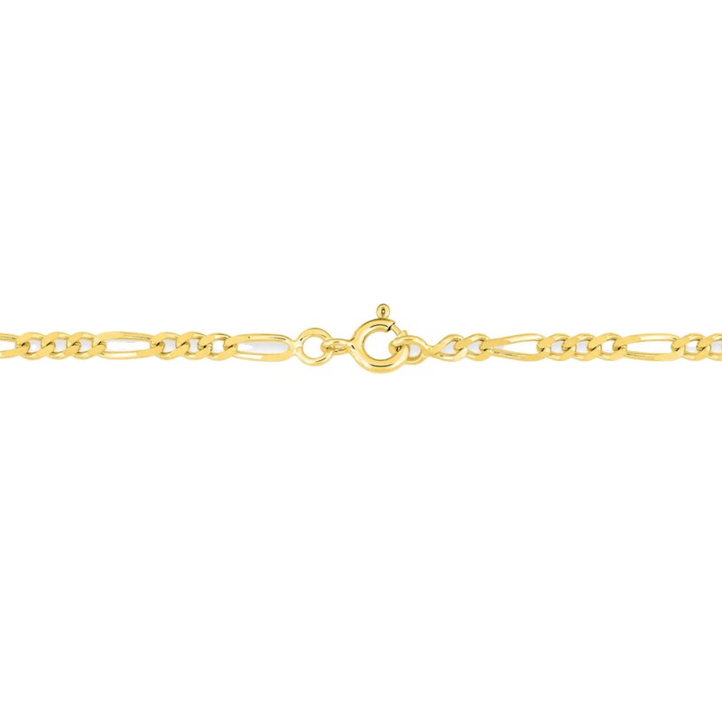 Bracelet Mixte 18 cm - Cheval Aterné - Or 18 Carats - Largeur 2.5 mm - vue 4