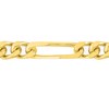 Bracelet Mixte 18 cm - Cheval Alterné - Or 18 Carats - Largeur 4 mm - vue V2