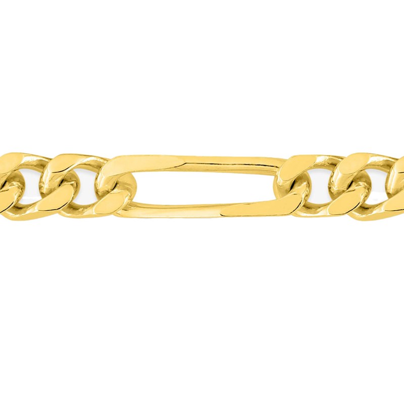 Bracelet Mixte 18 cm - Cheval Alterné - Or 18 Carats - Largeur 4 mm - vue 2
