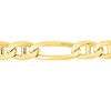 Bracelet Mixte 18 cm - Gourmette Marine - Or 18 Carats - Largeur 4.5 mm - vue V2
