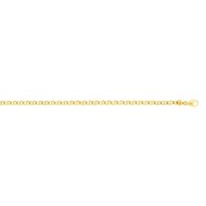 Bracelet Mixte 18 cm - Fantaisie - Or 18 Carats