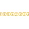 Bracelet Mixte 18 cm - Maille Marine - Or 18 Carats - Largeur 3 mm - vue V2