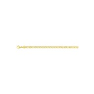 Chaîne Mixte - Or 18 Carats - Longueur : 18 cm