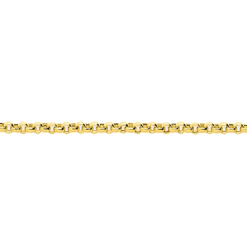 Bracelet Femme 18 cm - Jaseron - Or 18 Carats - Largeur 4 mm - vue 2