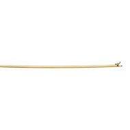 Bracelet Femme 18 cm - Oméga - Or 18 Carats - Largeur 3 mm