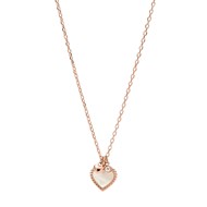 Collier Fossil I Heart You