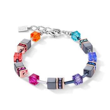 Bracelet Coeur de Lion Geocube multicolore