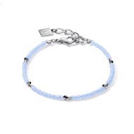 Bracelet Coeur de Lion bleu clair