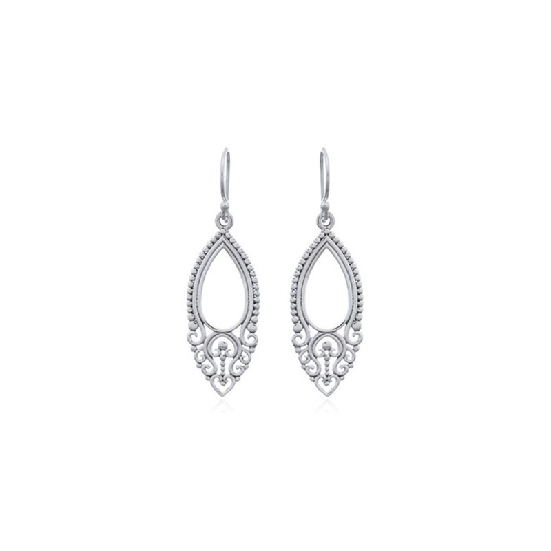 Boucles d'oreilles pendante style orientales