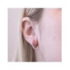Boucles d'oreilles Ariane - Argenté et Cristal - vue V2