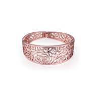 Bracelet Dellia - Or Rosé et Cristal