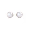 Boucles d'oreilles Full Moon Pearl - Doré et Cristal - vue V3