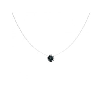 Coffret 7 colliers invisibles Moon - Argenté et Multi