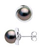 STELLA - Boucles d'Oreilles Perles de Tahiti 7-8 mm Or Blanc - vue V1