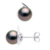 STELLA - Boucles d'Oreilles Perles de Tahiti & Diamant - Or Jaune - vue V1