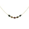 Collier orné de perles d 'Agate indienne - vue V1