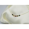 Collier orné de perles d 'Agate indienne - vue V3