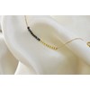 Bracelet  fin orné de perles  d'hématite - vue V3