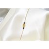 Bracelet  fin orné de perles semi-precieuses d 'hématite - vue V3
