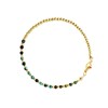 Bracelet  fin de perles de turquoise africaine - vue V1