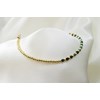 Bracelet  fin de perles de turquoise africaine - vue V4
