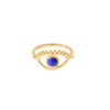 Bague oeil en vermeil et lapis lazuli AJNA - vue V1