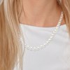 CHOKER - Véritables Perles de Culture d'Eau Douce Rondes 10-11 mm - Blanc Naturel - Or Jaune - vue V2