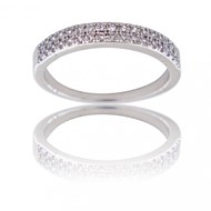 Bague Femme Rhodium CEPHEE