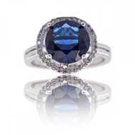 Bague Femme Rhodium AQUILA