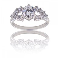 Bague Femme Rhodium IDRIL