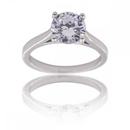 Bague Femme Rhodium URSAE