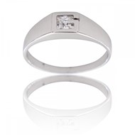 Bague Femme Rhodium ATRIA