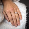 Bague Femme Rhodium PHISIS - vue V2