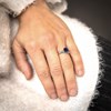 Bague Femme Rhodium GAMA - vue V2