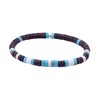 Bracelet Perles Heishi Turquoise Perles Coco Et Coquillage - vue V1