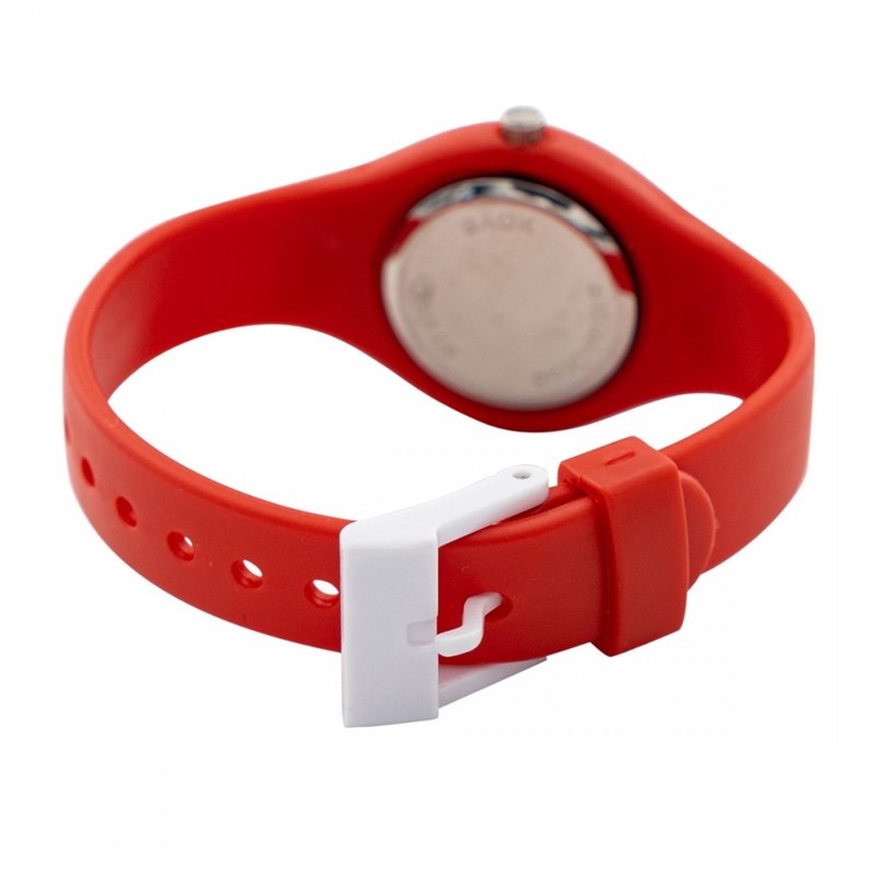 Montre Unisexe CHTIME bracelet Silicone Rouge - vue 3