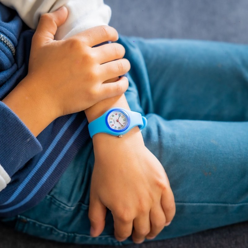 Montre Unisexe CHTIME bracelet Silicone Bleu - vue 2