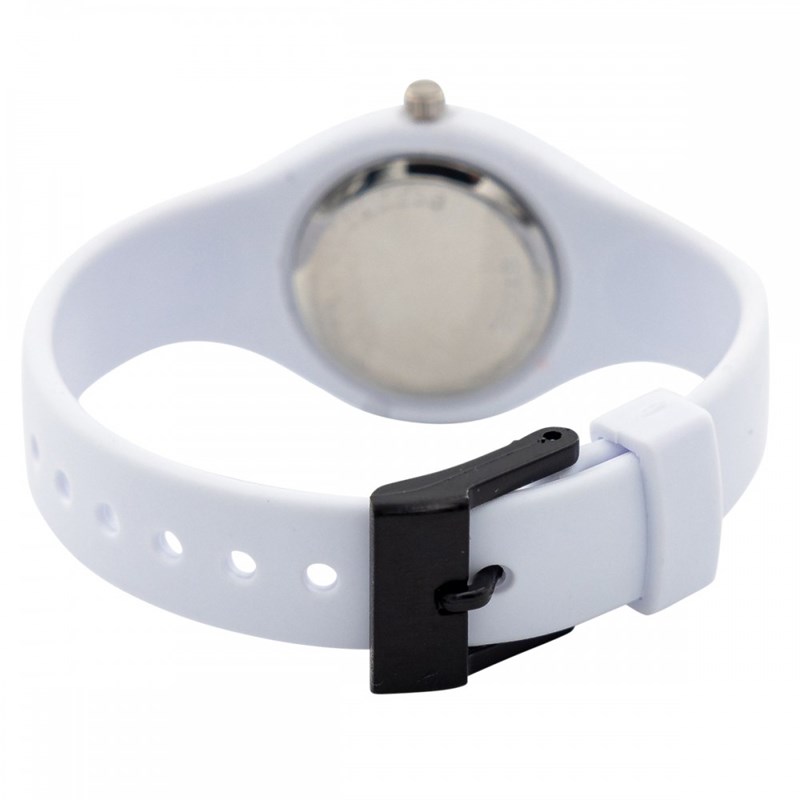 Montre Unisexe CHTIME bracelet Silicone Blanc - vue 3