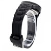 Montre Unisexe CHTIME bracelet Silicone Noir - vue V3