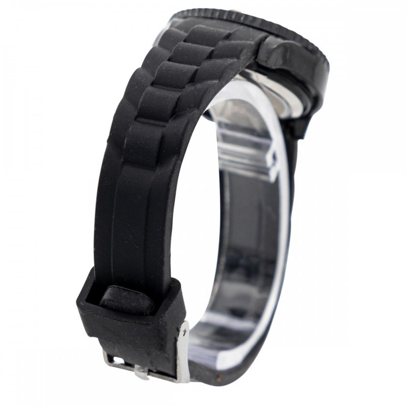 Montre Unisexe CHTIME bracelet Silicone Noir - vue 3