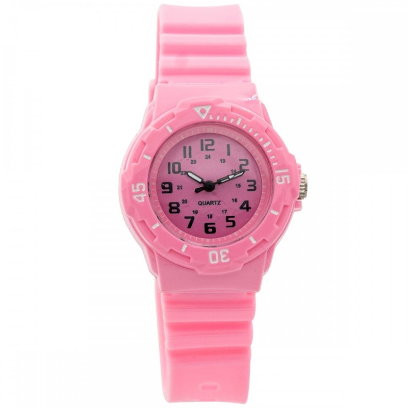 Montre Unisexe CHTIME bracelet Silicone Rose