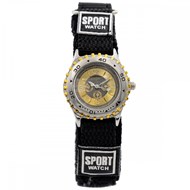 Montre Unisexe CHTIME bracelet Tissu Noir