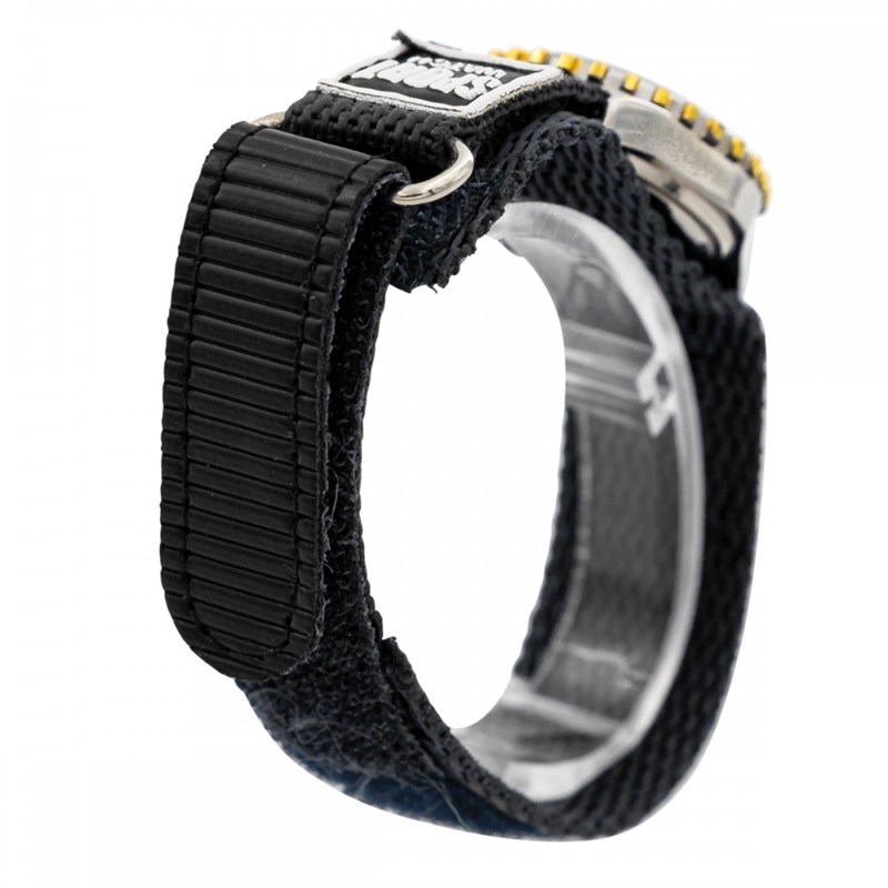 Montre Unisexe CHTIME bracelet Tissu Noir - vue 3