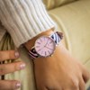 Montre Femme CHTIME bracelet Cuir Rose - vue V2