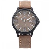 Montre Homme CHTIME bracelet Cuir Marron