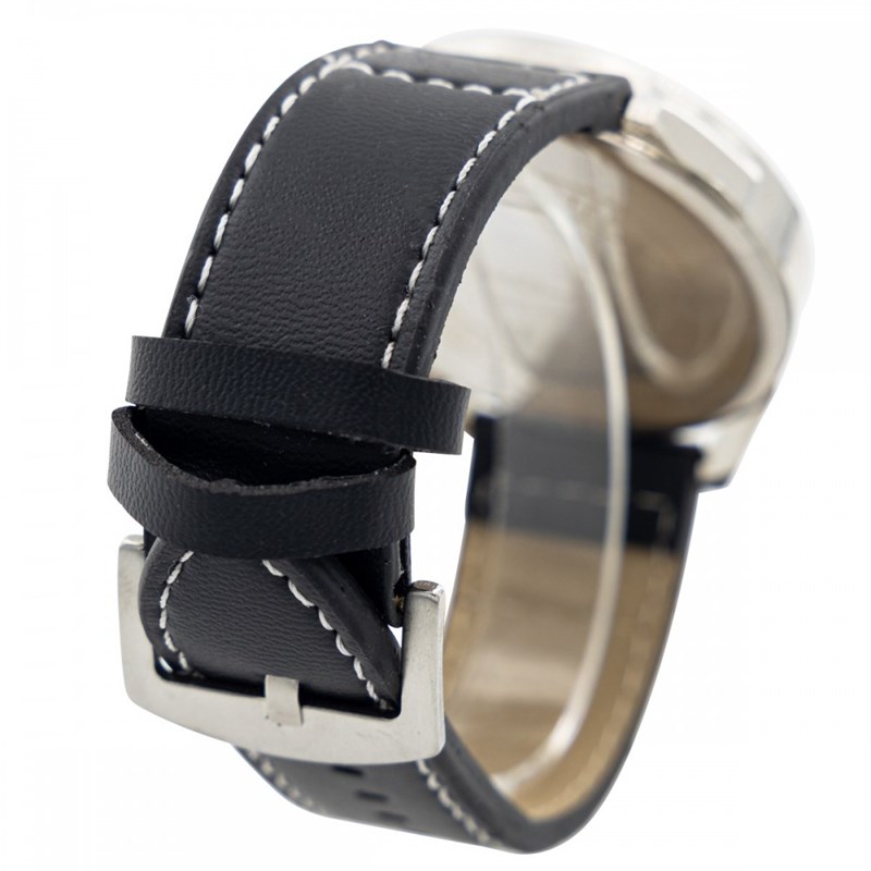 Montre Homme CHTIME bracelet Cuir Noir - vue 3