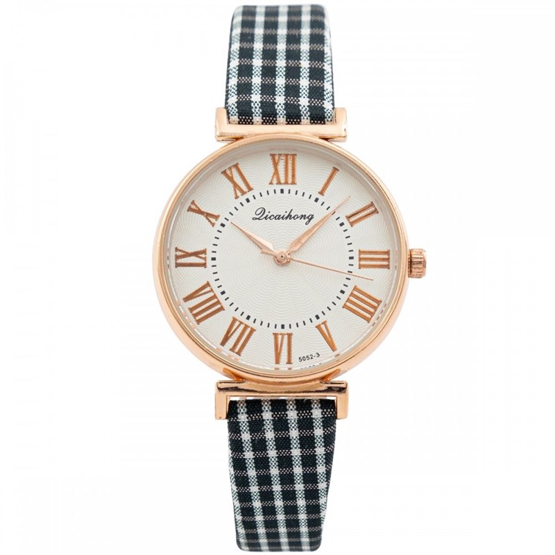 Montre Femme CHTIME bracelet Cuir Gris